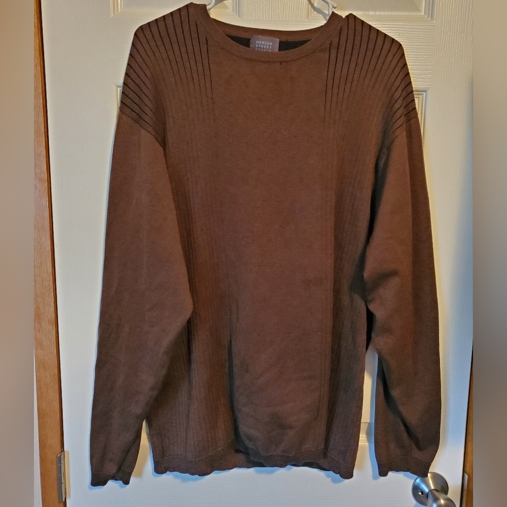 Brown men's sweater
